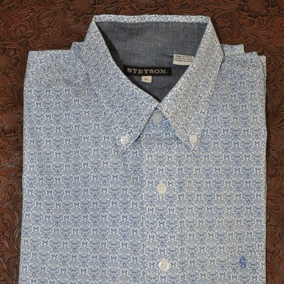 Stetson Long-Sleeved Men's Shirt - Picture 1 of 4